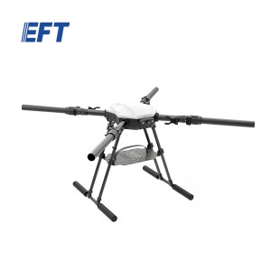  EFT E420P 20KG  産業用ドローン バッテリーマウント付き 点検 空撮 災害救助に適用 練習ドローン - 白色/フレームキット/AS150U