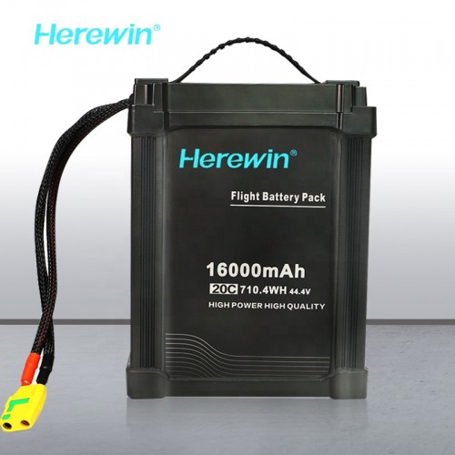 Herewin 12S 16000mah 20C 44.4V リポバッテリー 農薬散布ドローン 大型ドローン用 税込