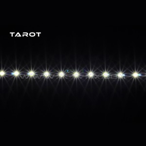 Tarot LED ナイトライト 飛行機用夜間飛行ライトストリップ/7.4-15V - White